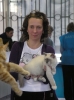 Rufina & Toffee at the catshow, 06.03.10